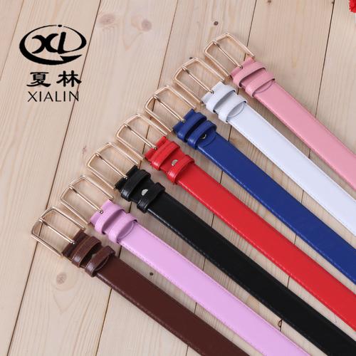 欧美时尚简约牛皮腰带潮女士牛皮皮带清新甜美女皮带批发,价格,库存